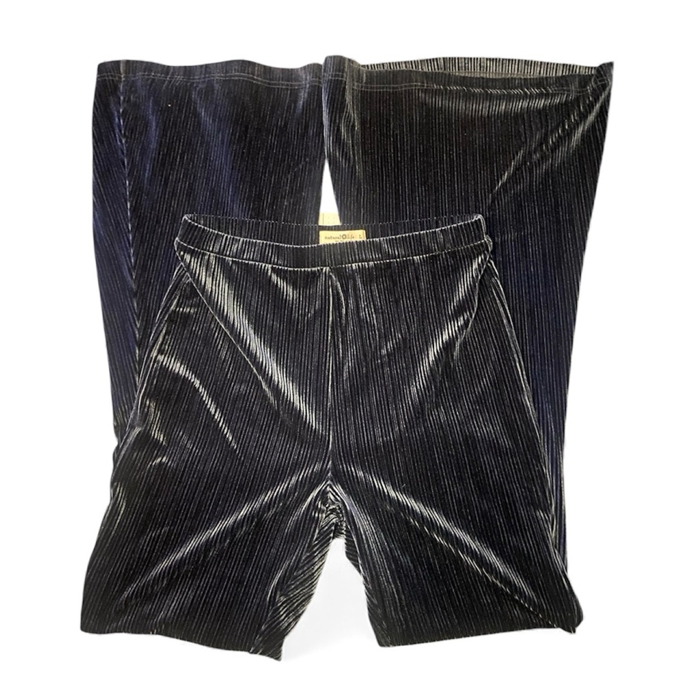 NATURAL LIFE Velvet Pants in Deep Blue